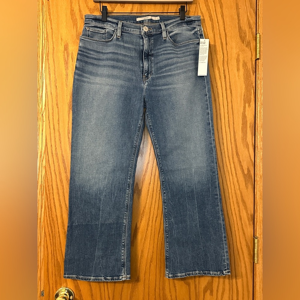 Hudson Barbara High Rise Bootcut Crop - NWT - Size 32